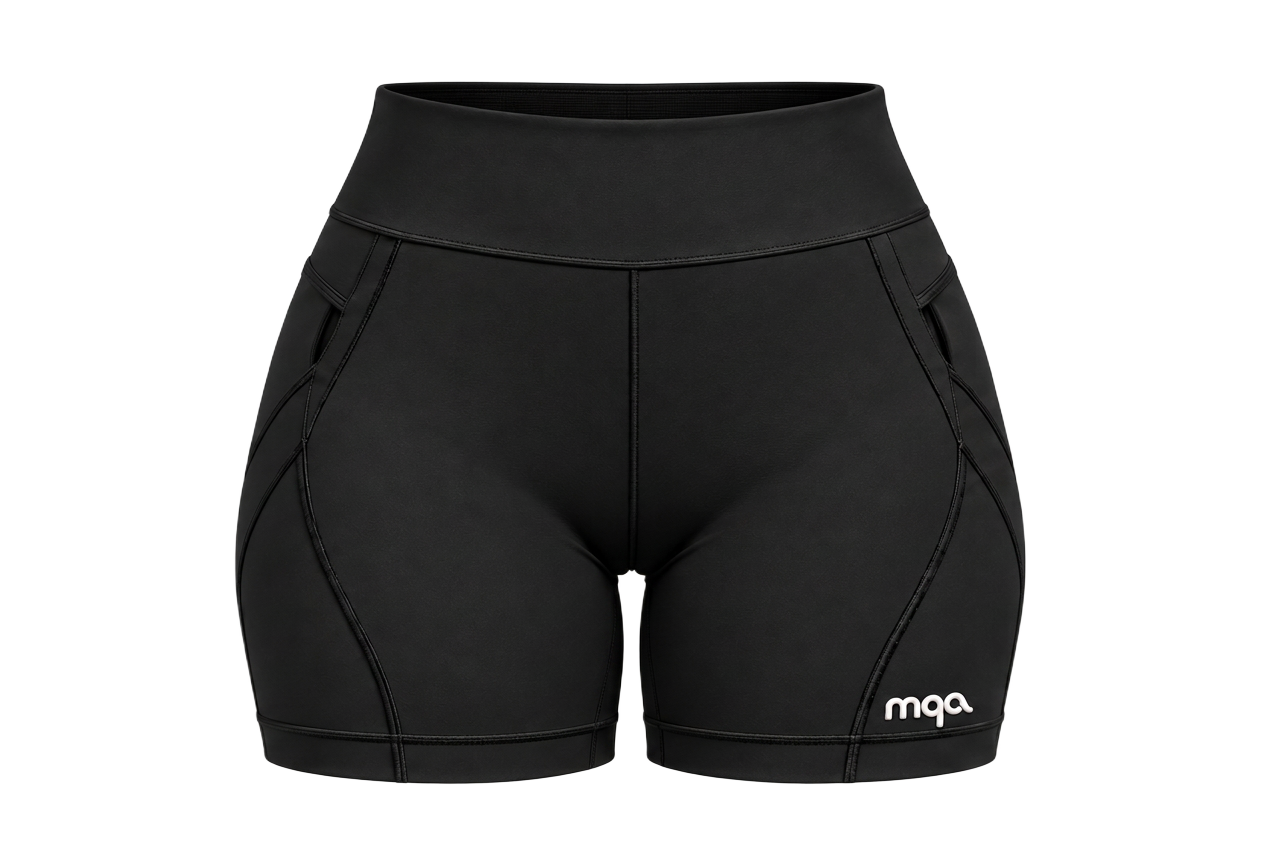 Short Sculpt Noir MQA — vue avant